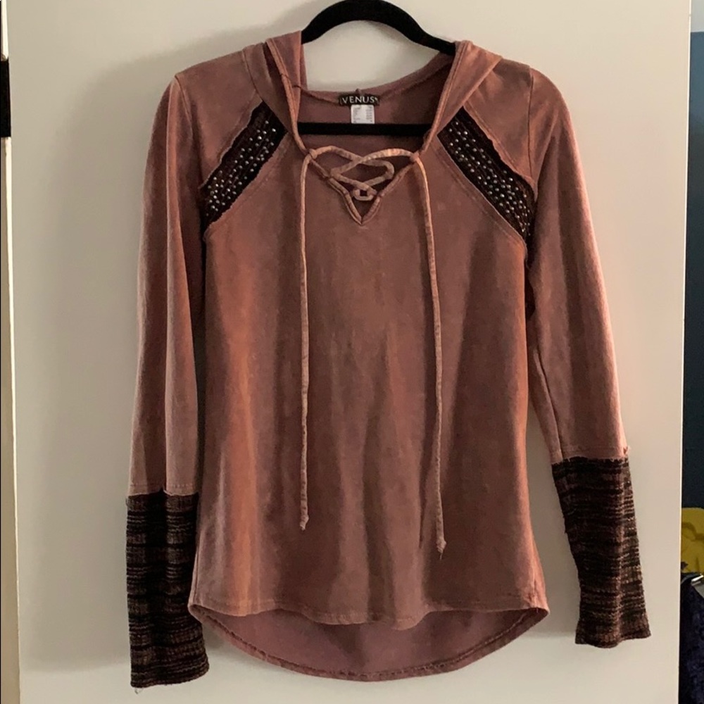 Venus vintage washed out lite weight sweatshirt
